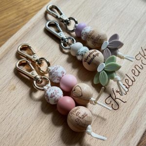 Sleutelhanger - hout