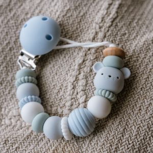 Speenkoord Tiny Mouse - (met naam)