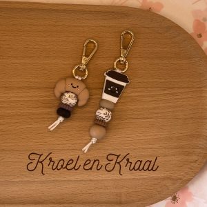 Koffie sleutelhanger