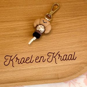 Sleutelhanger klein - croissantje