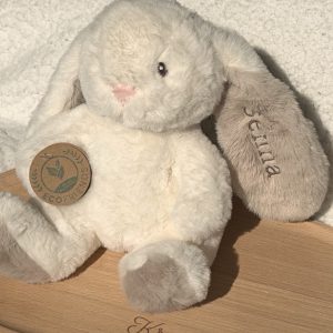 Mocca teddy knuffel - gepersonaliseerd